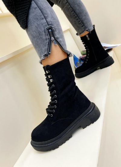 Women ankle boots B194 - BLACK