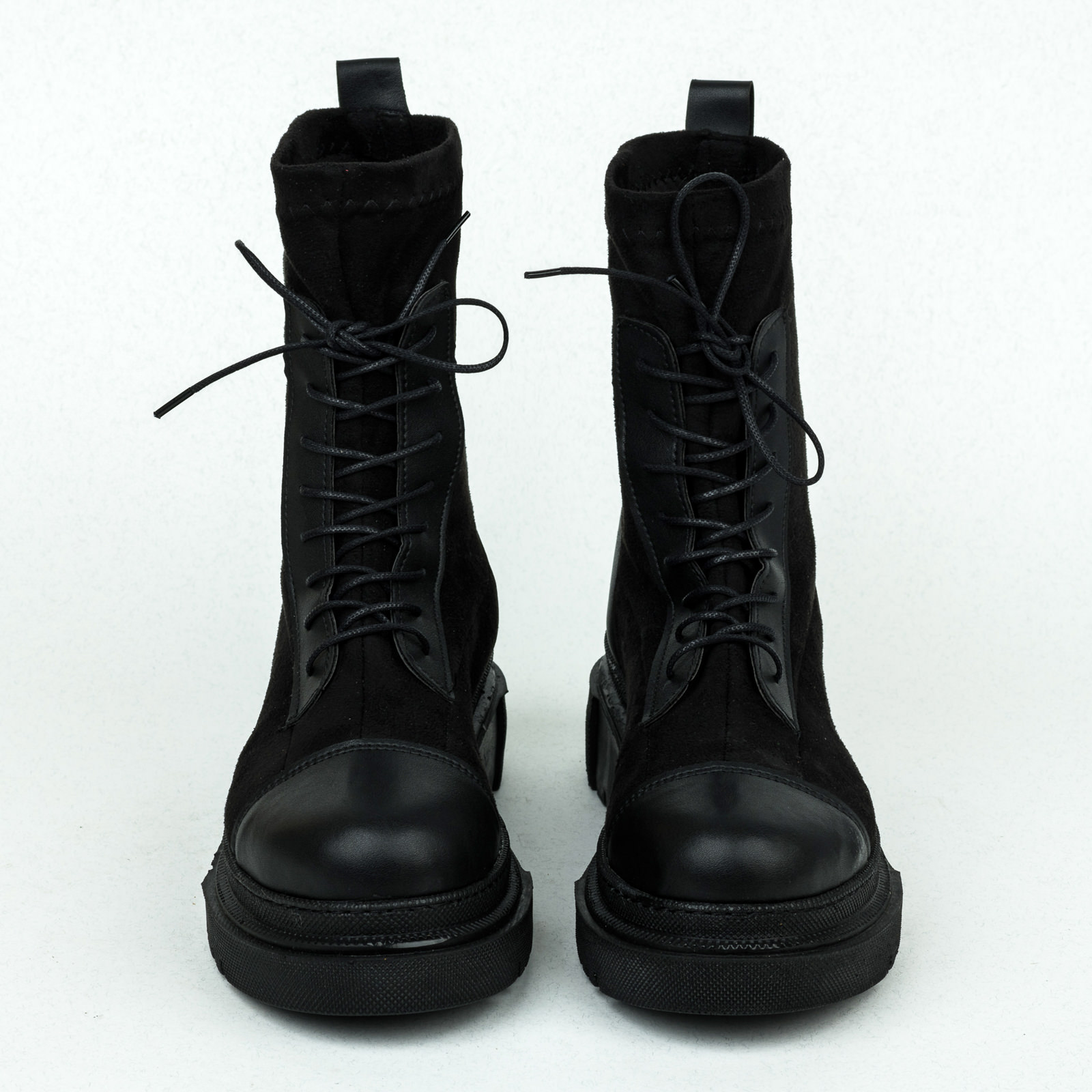 Women ankle boots B195 - BLACK