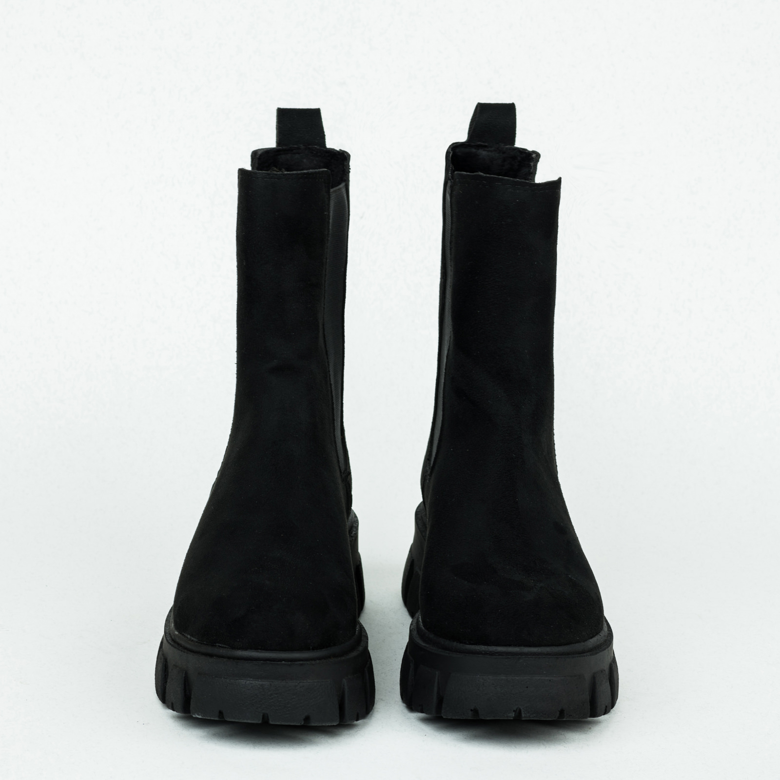 Women ankle boots B080 - BLACK