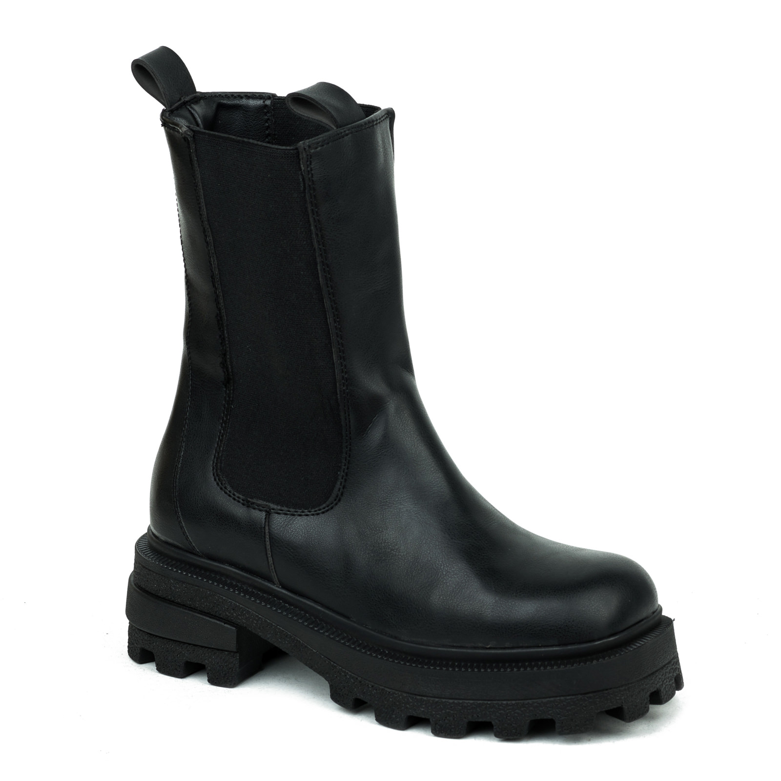 Women ankle boots B197 - BLACK