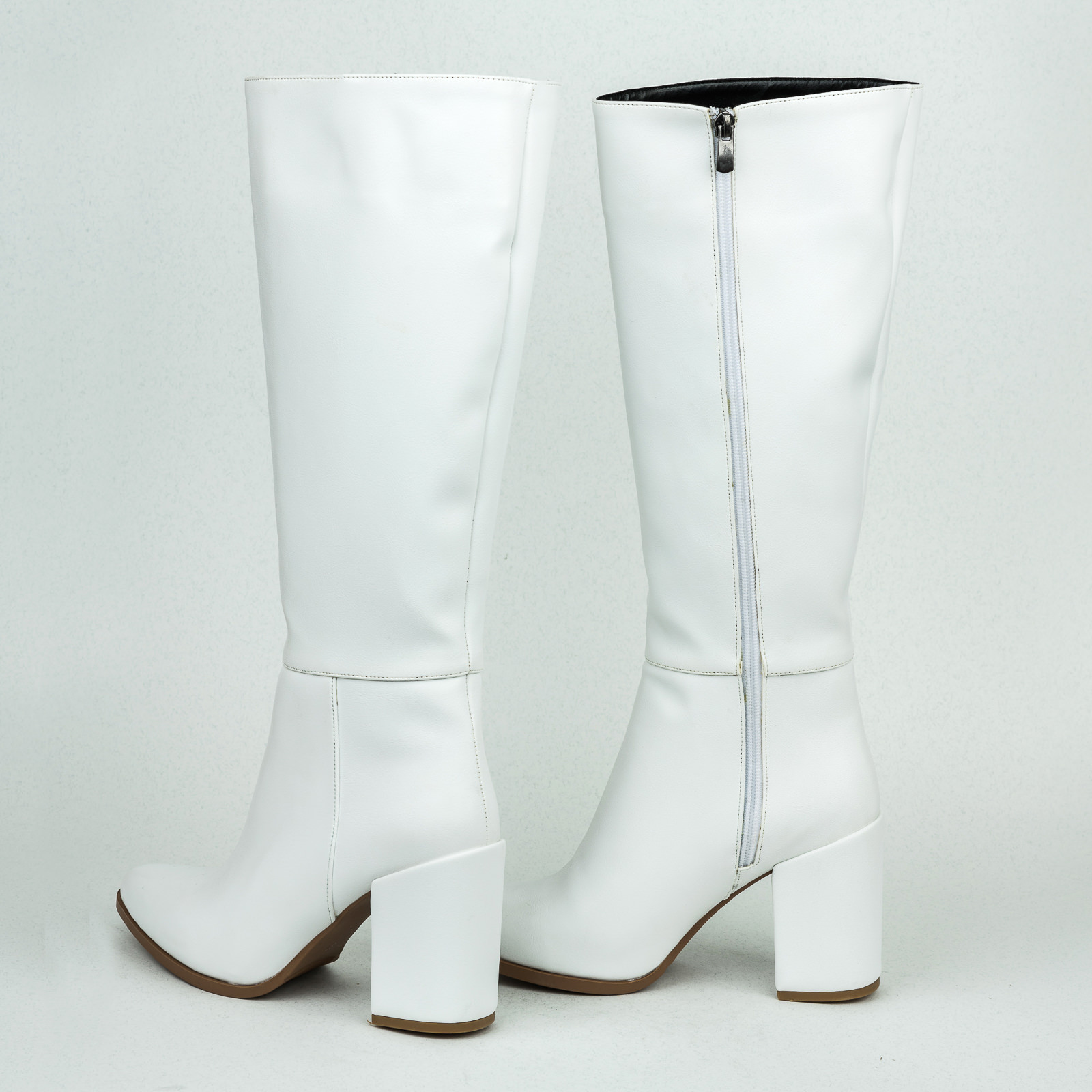 Women boots B140 - WHITE