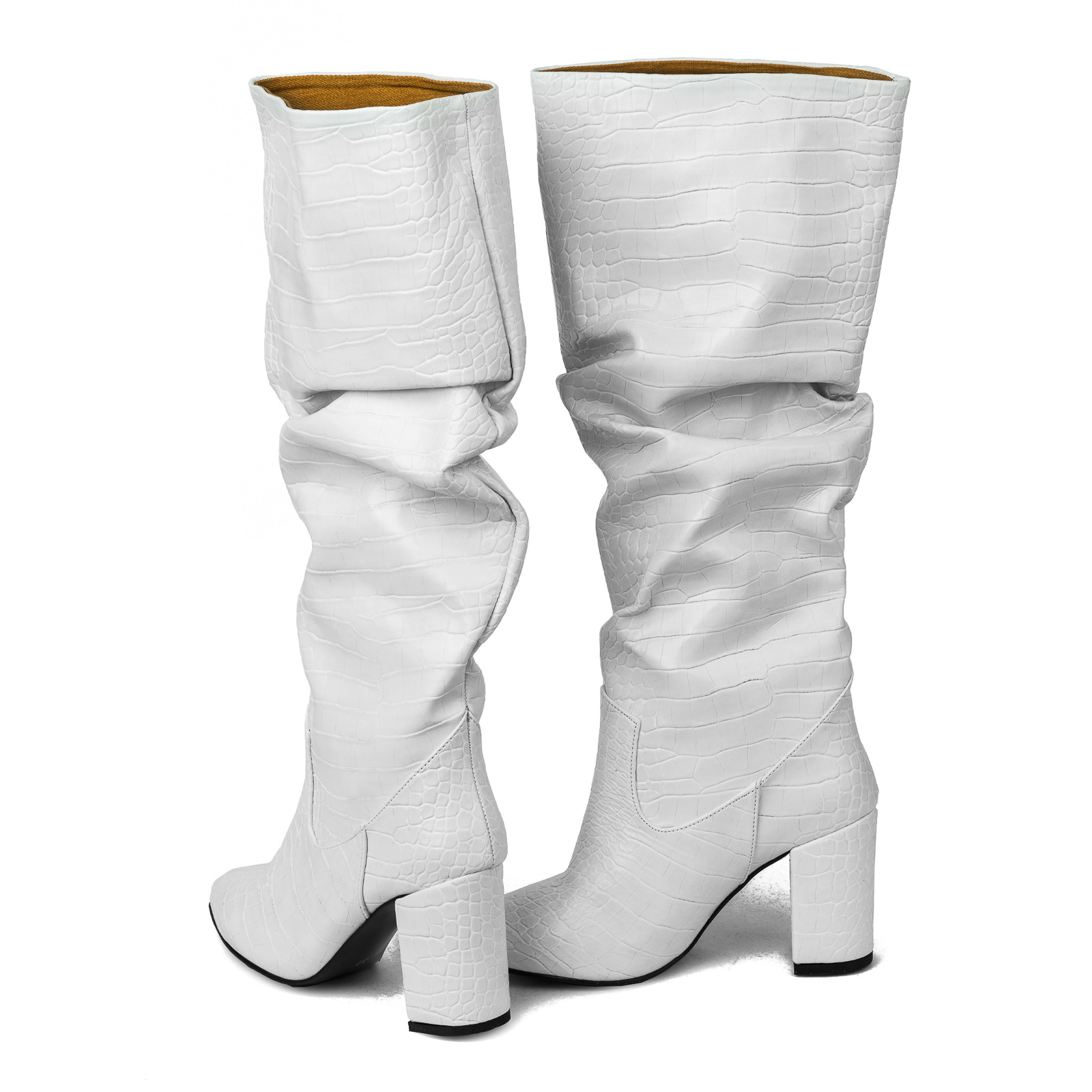 Women boots B037 - WHITE