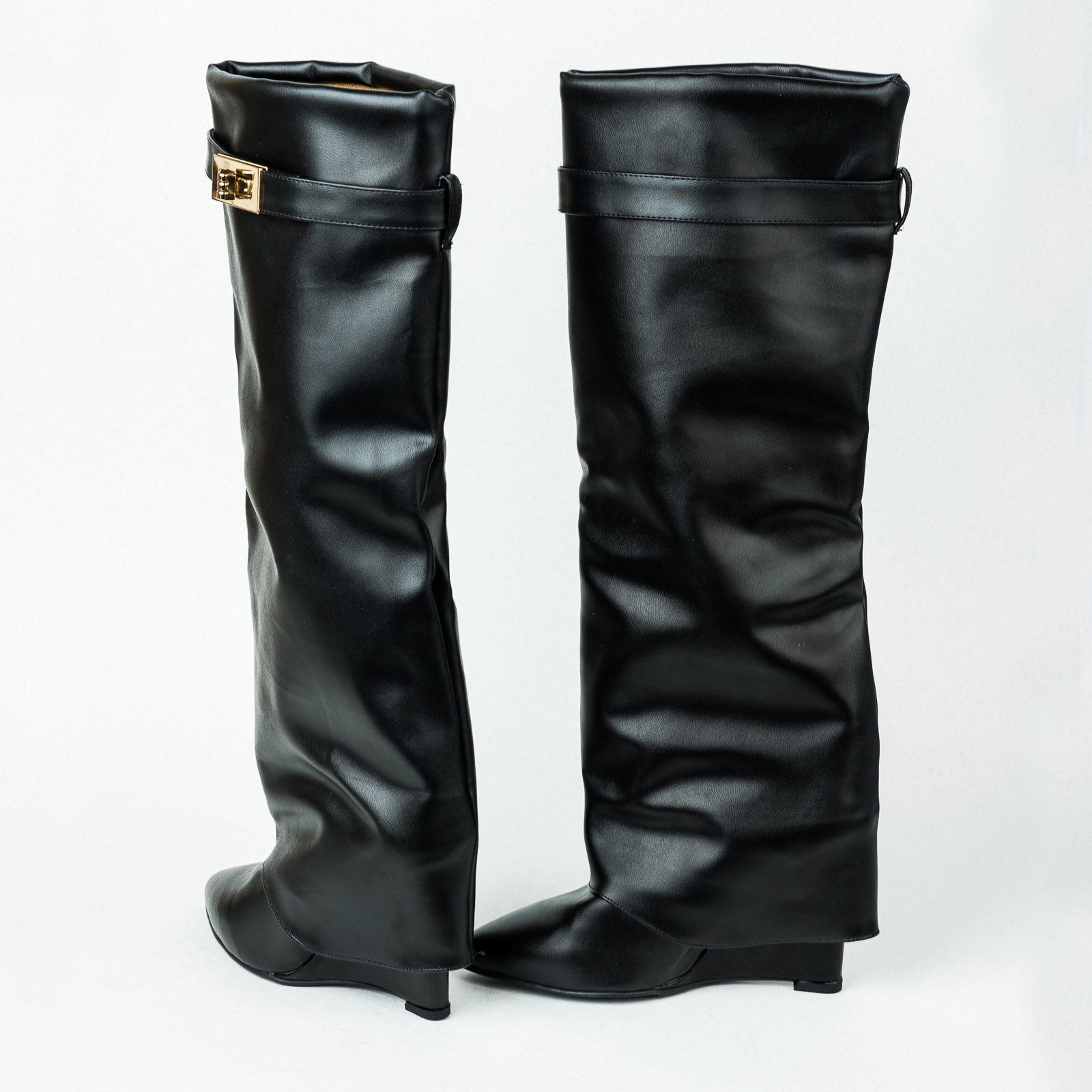 Women boots B220 - BLACK