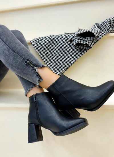 Women ankle boots AILEEN - BLACK