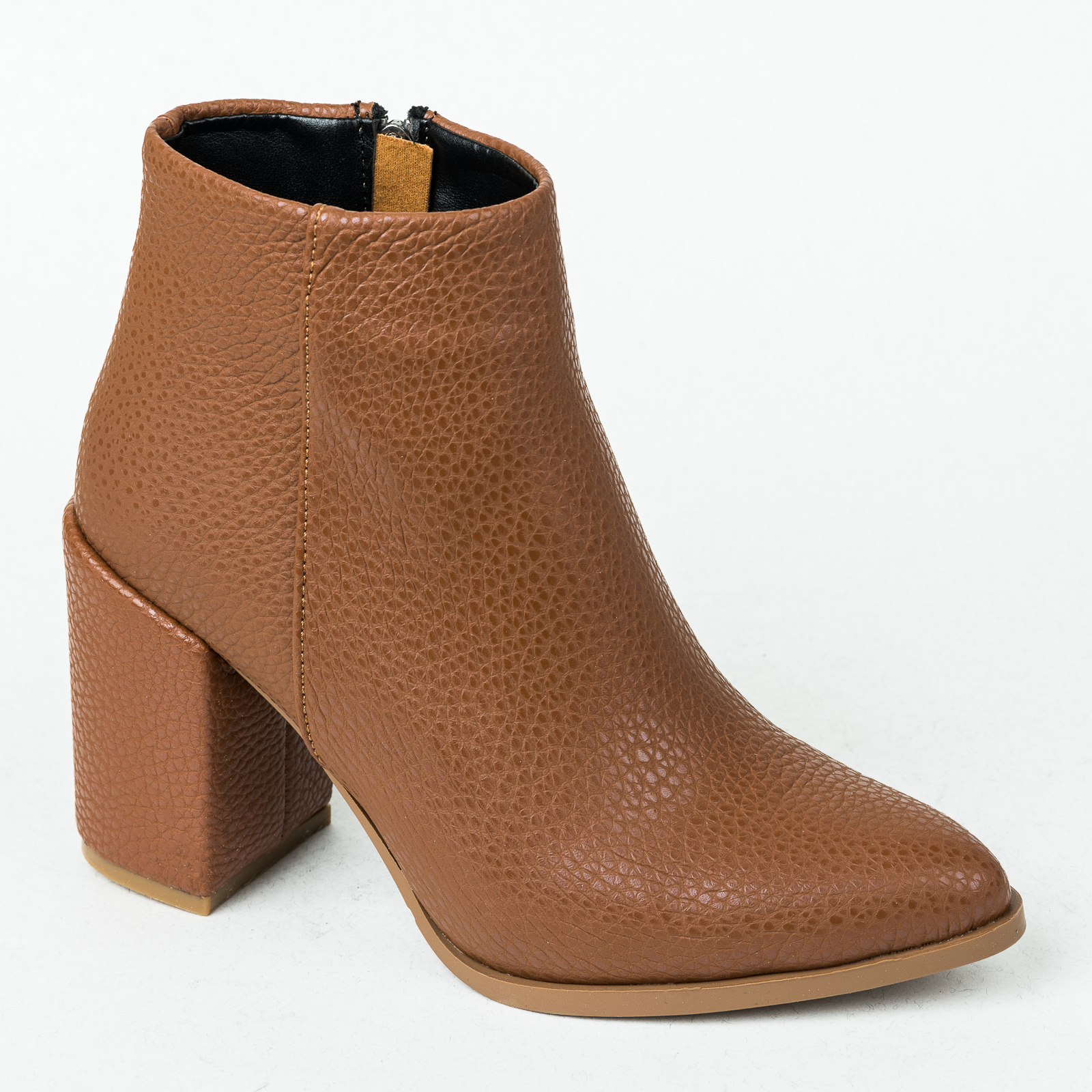 Women ankle boots B164 - CAMEL