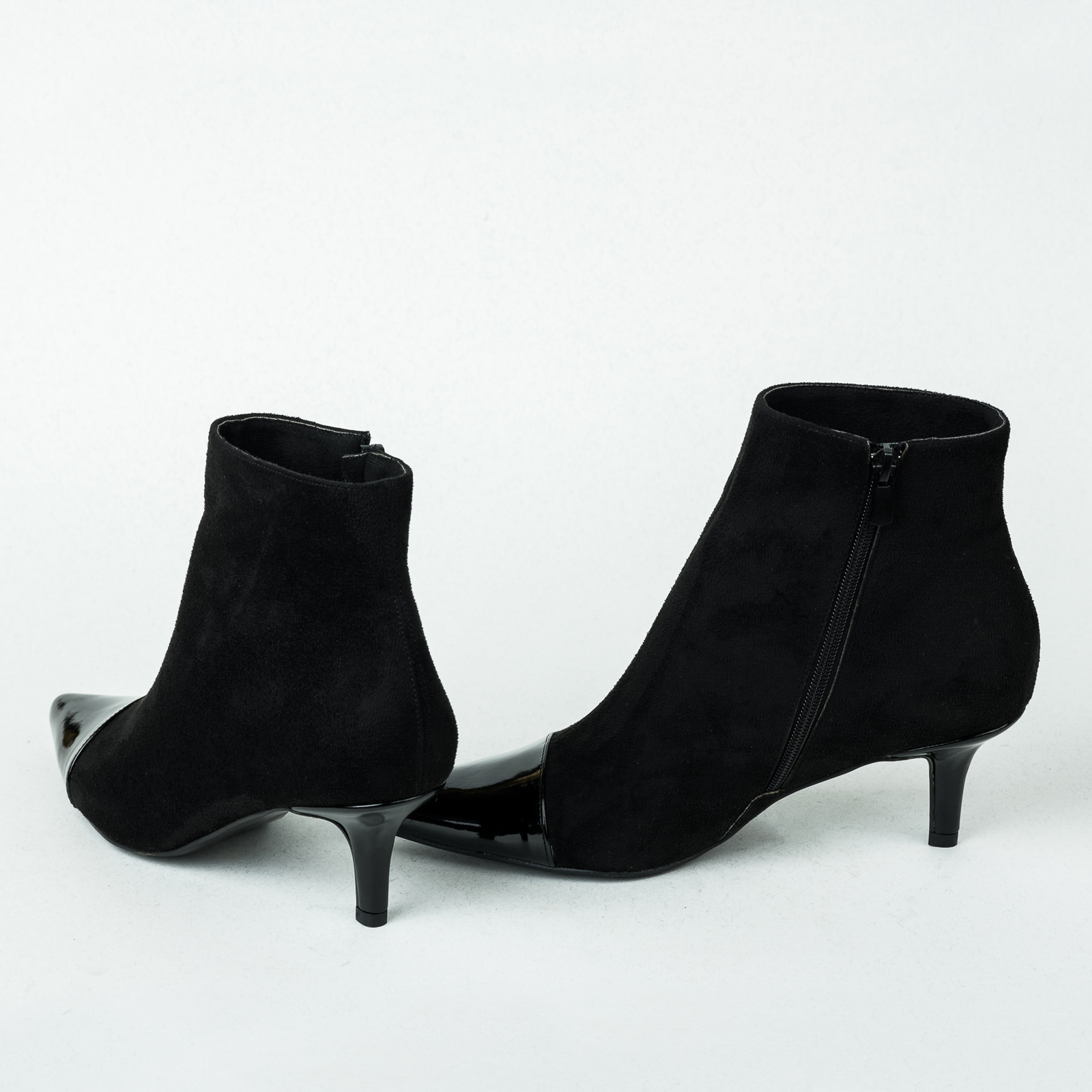 Women ankle boots B225 - BLACK