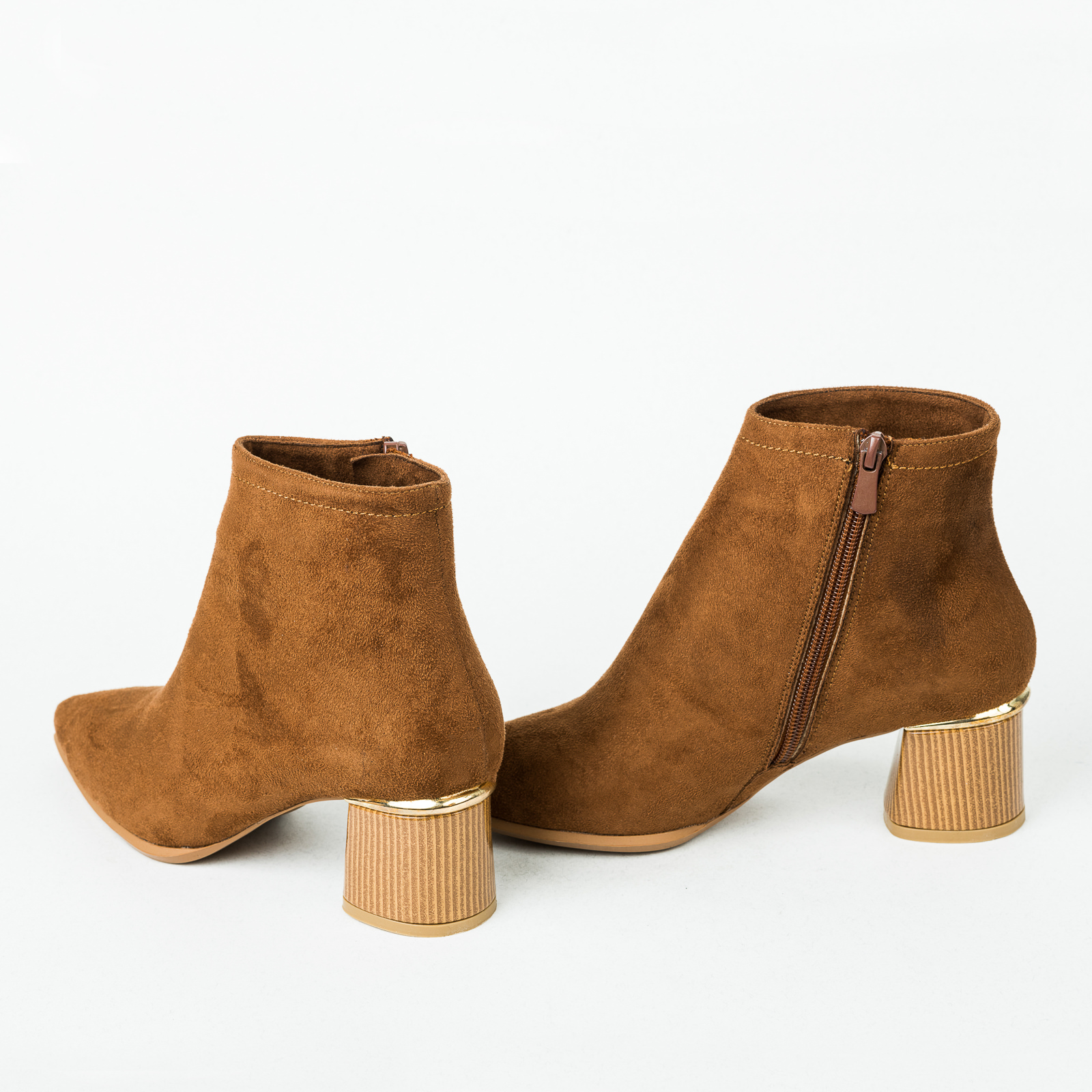 Women ankle boots B227 - CAMEL