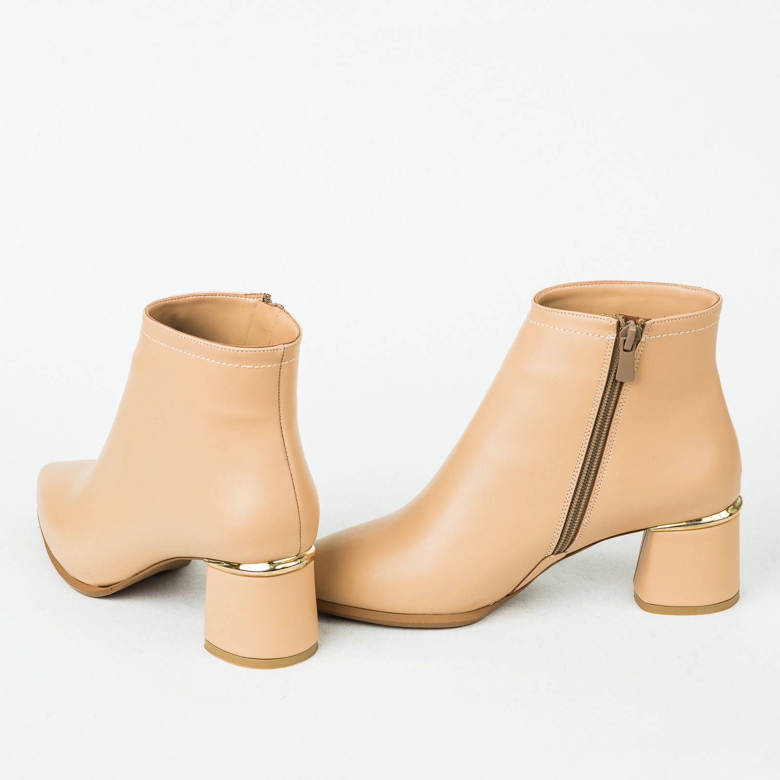Women ankle boots B228 - BEIGE