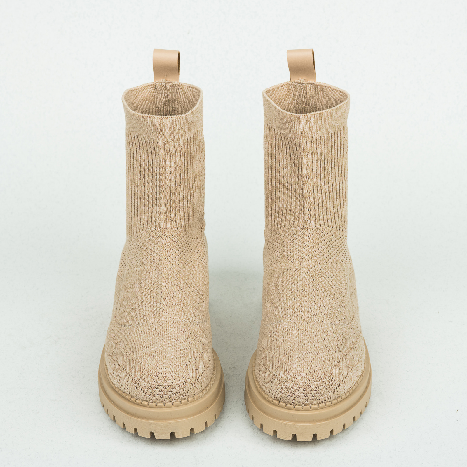 Women ankle boots B233 - BEIGE