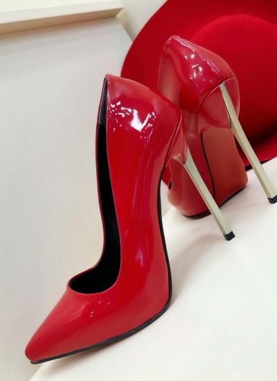 Stilettos and high-heels NAOMIE - RED