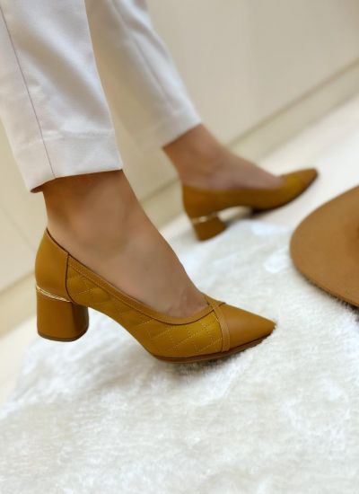 Stilettos and high-heels RAINY - OCHRE