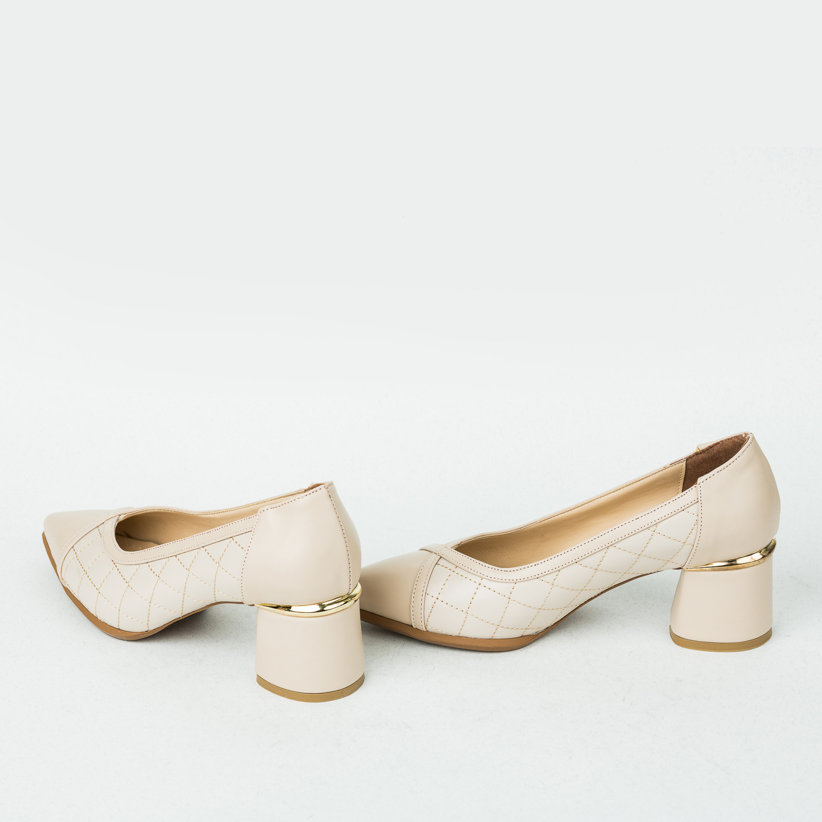 High-heels B258 - BEIGE