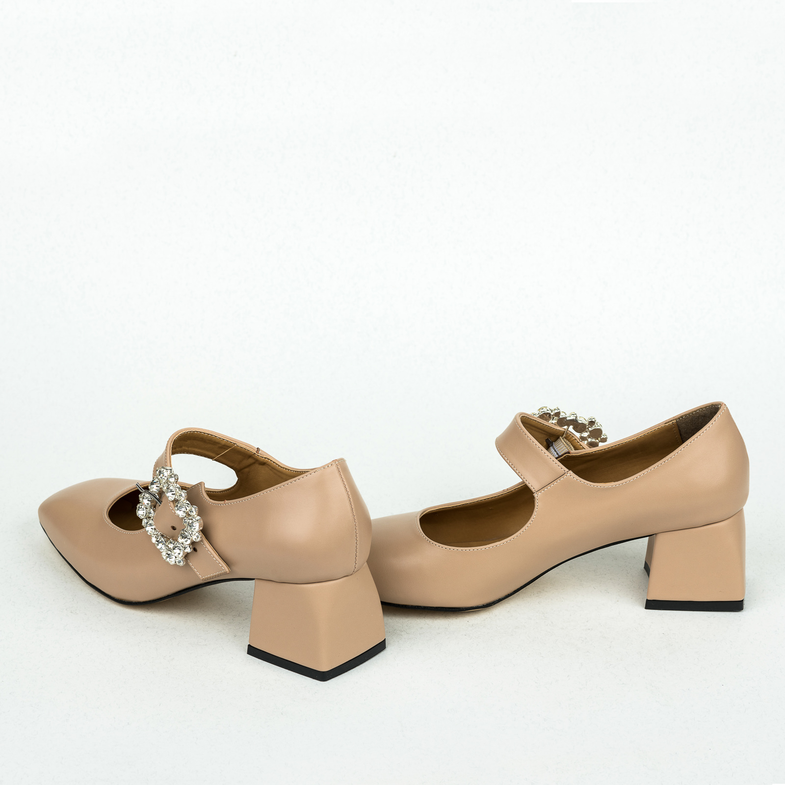 High-heels B264 - BEIGE