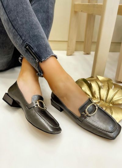 Ženske cipele ADVIKA - PLATINASTA