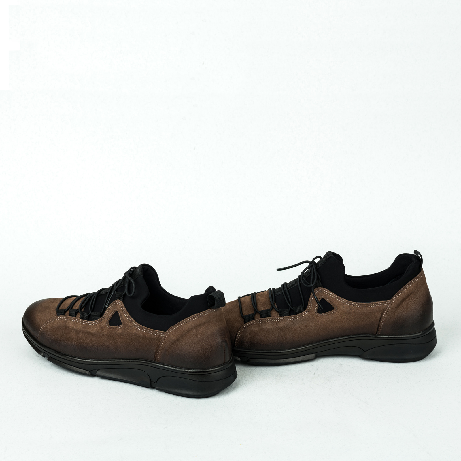 Leather shoes & flats MORI - BROWN