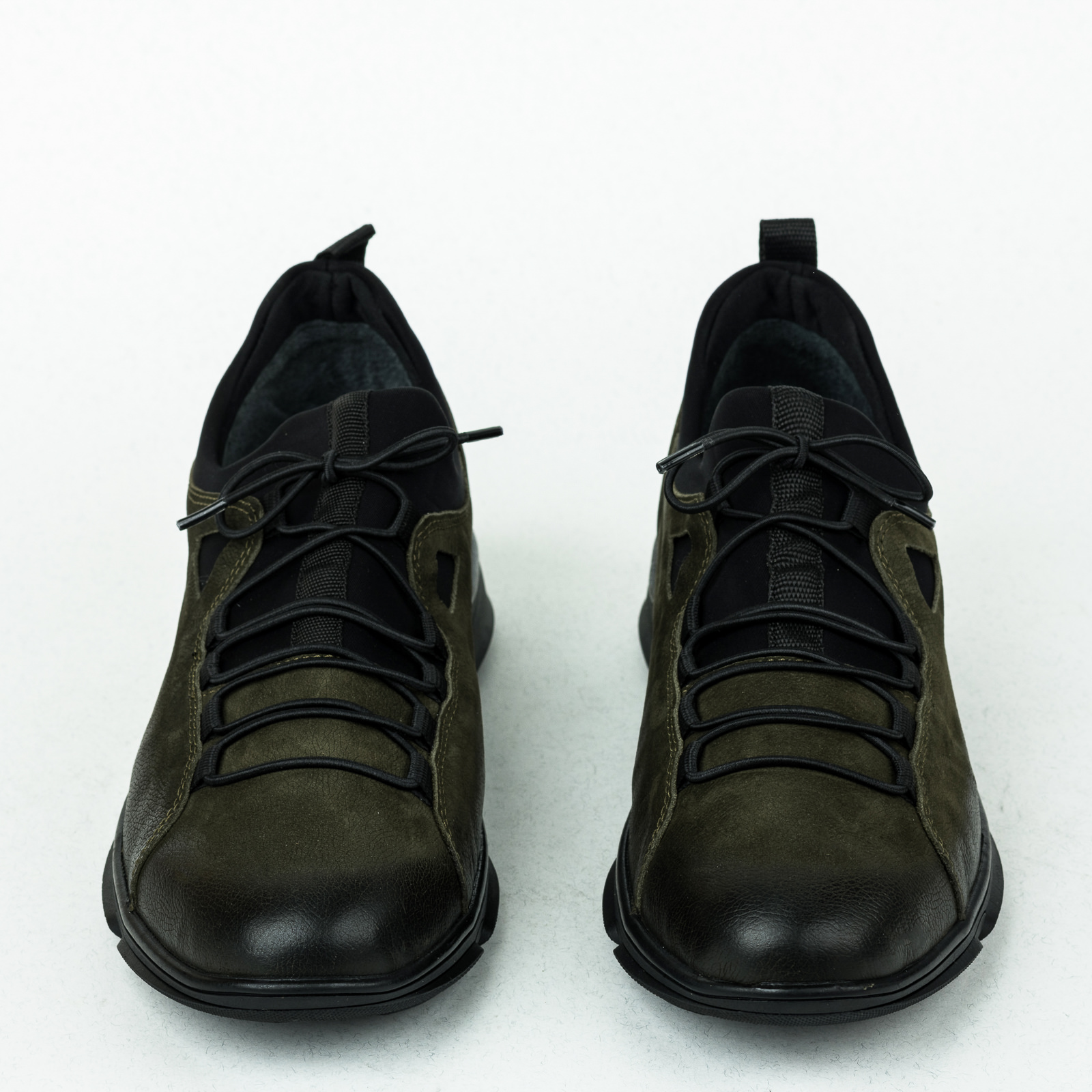 Kožne cipele B271 - ZELENA