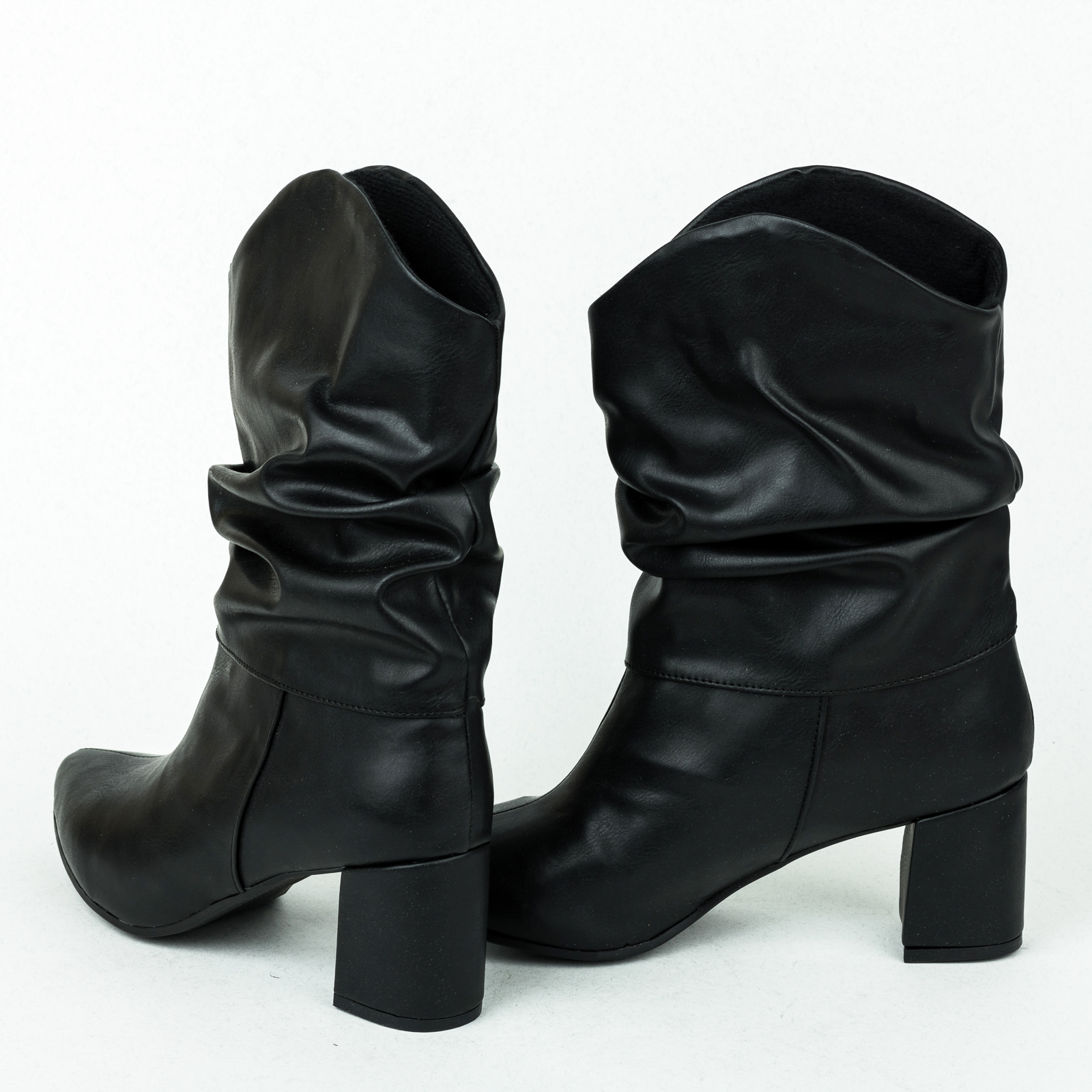 Women ankle boots B278 - BLACK