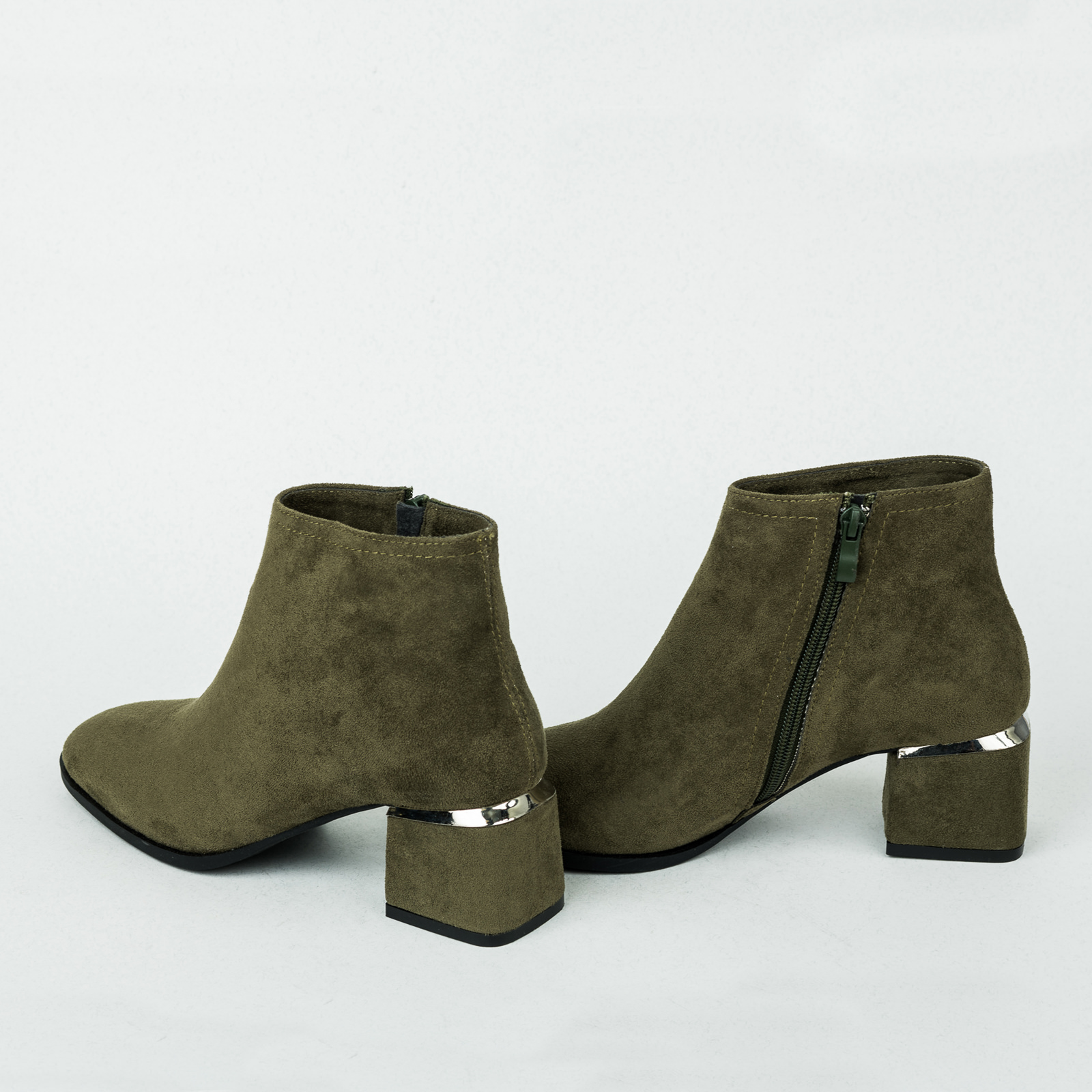 Women ankle boots B281 - GREEN