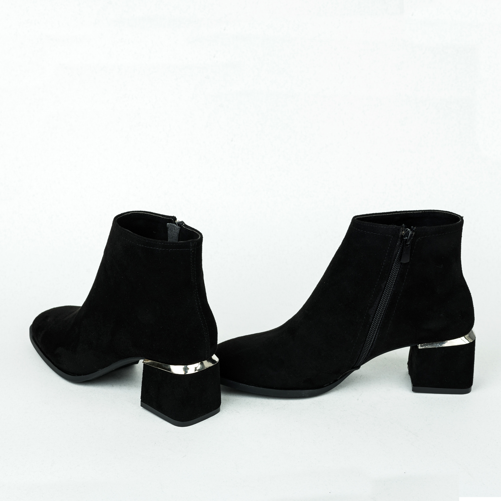 Women ankle boots B281 - BLACK