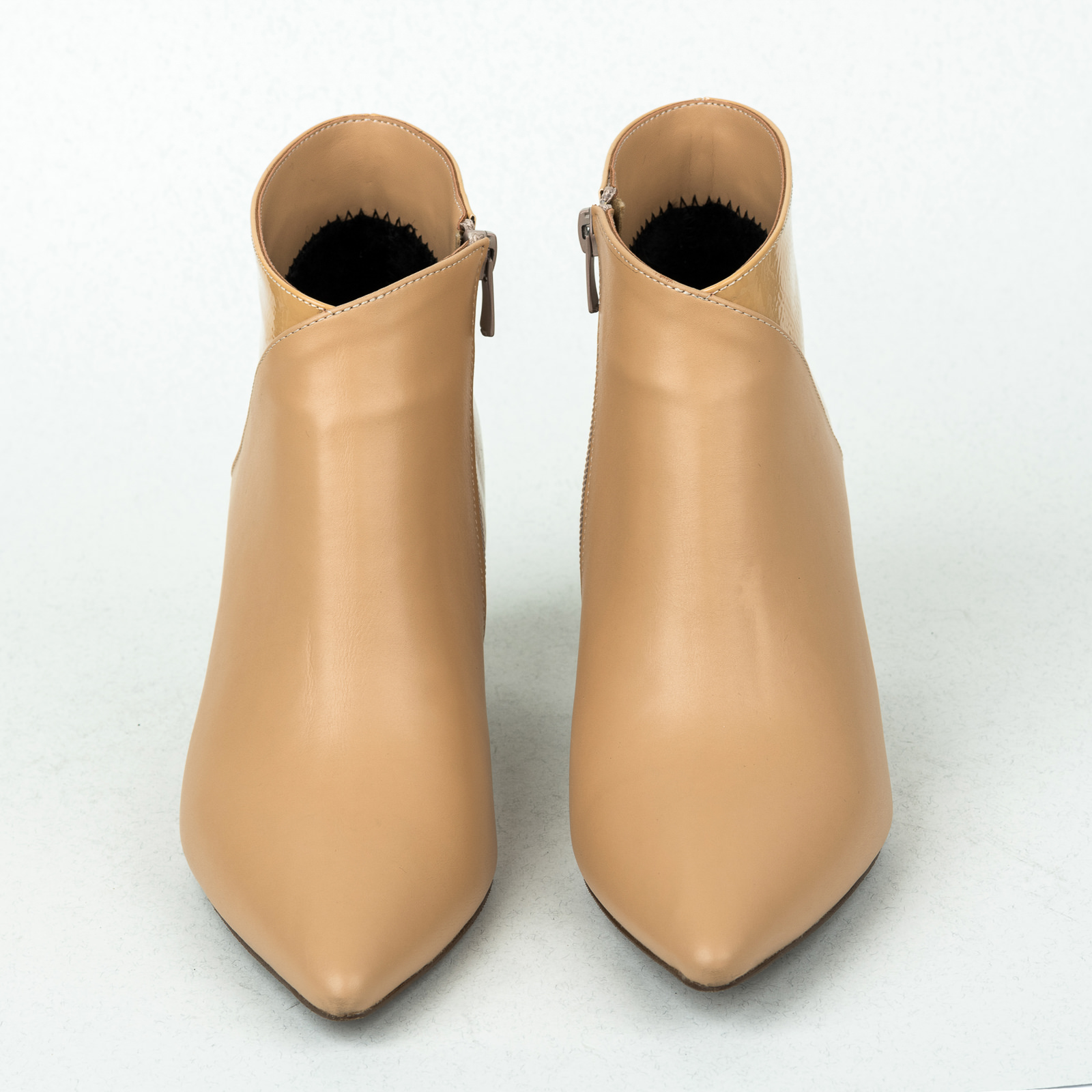 Women ankle boots B287 - BEIGE
