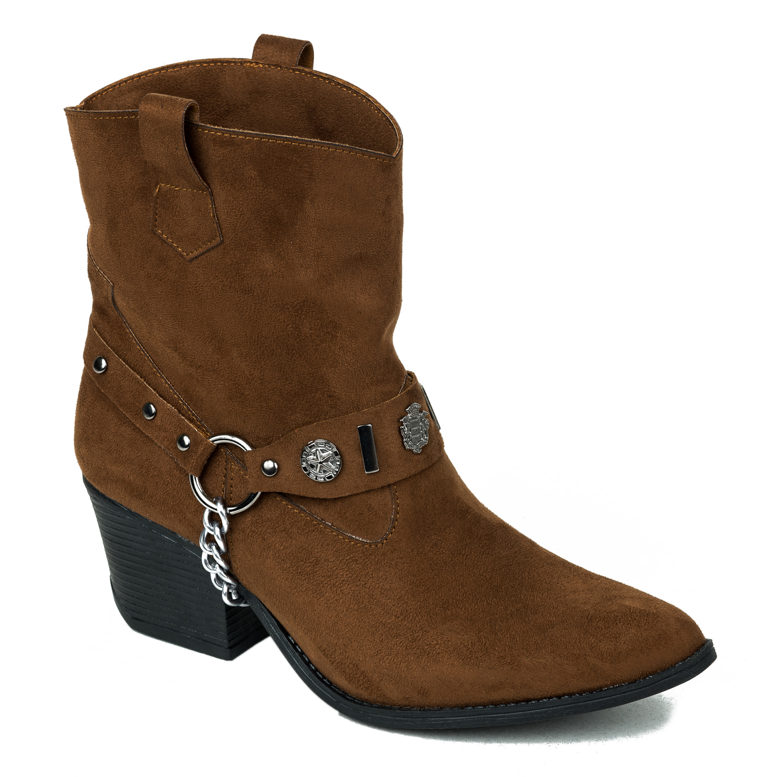 Women ankle boots B292 - CAMEL