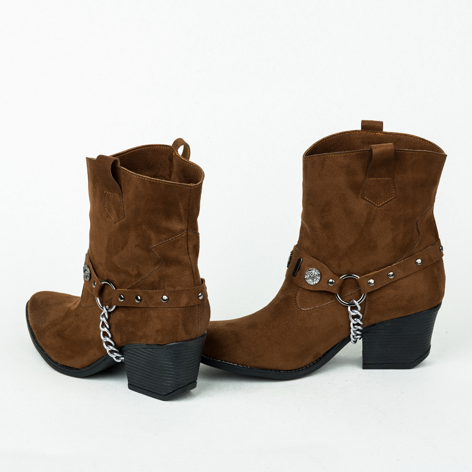 Women ankle boots B292 - CAMEL