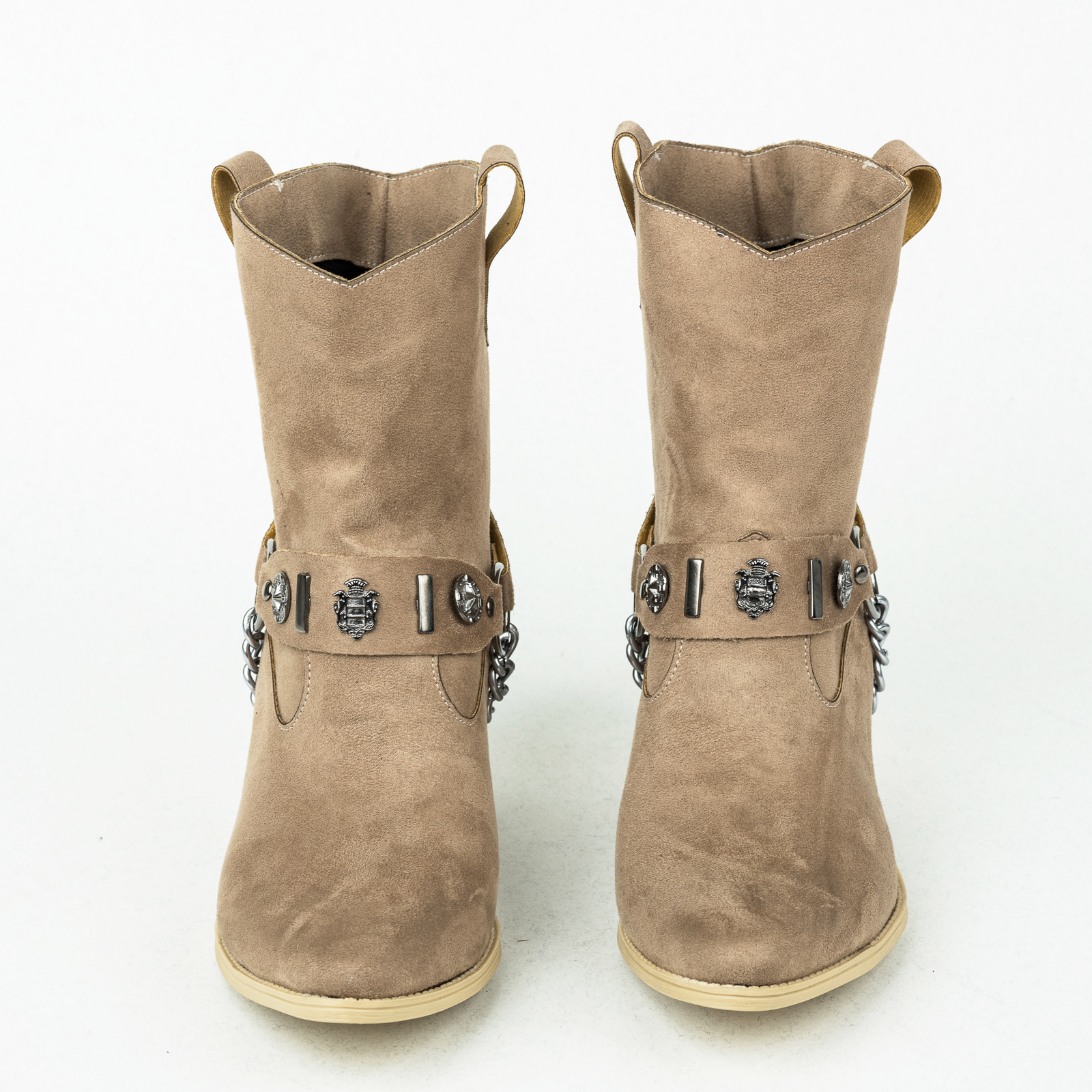 Women ankle boots B292 - BEIGE