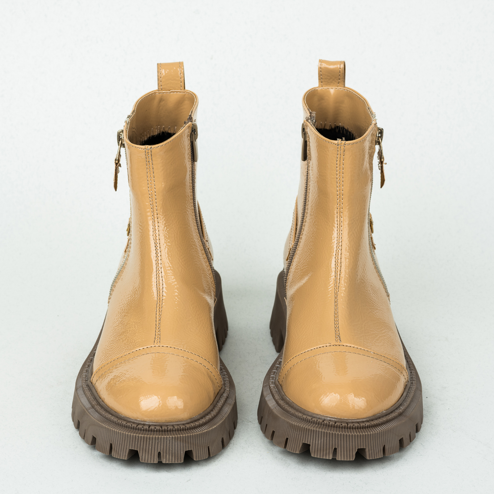 Women ankle boots B293 - BEIGE