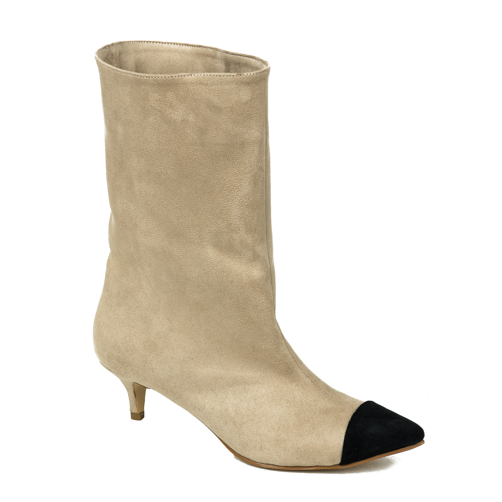 Women ankle boots B295 - BEIGE