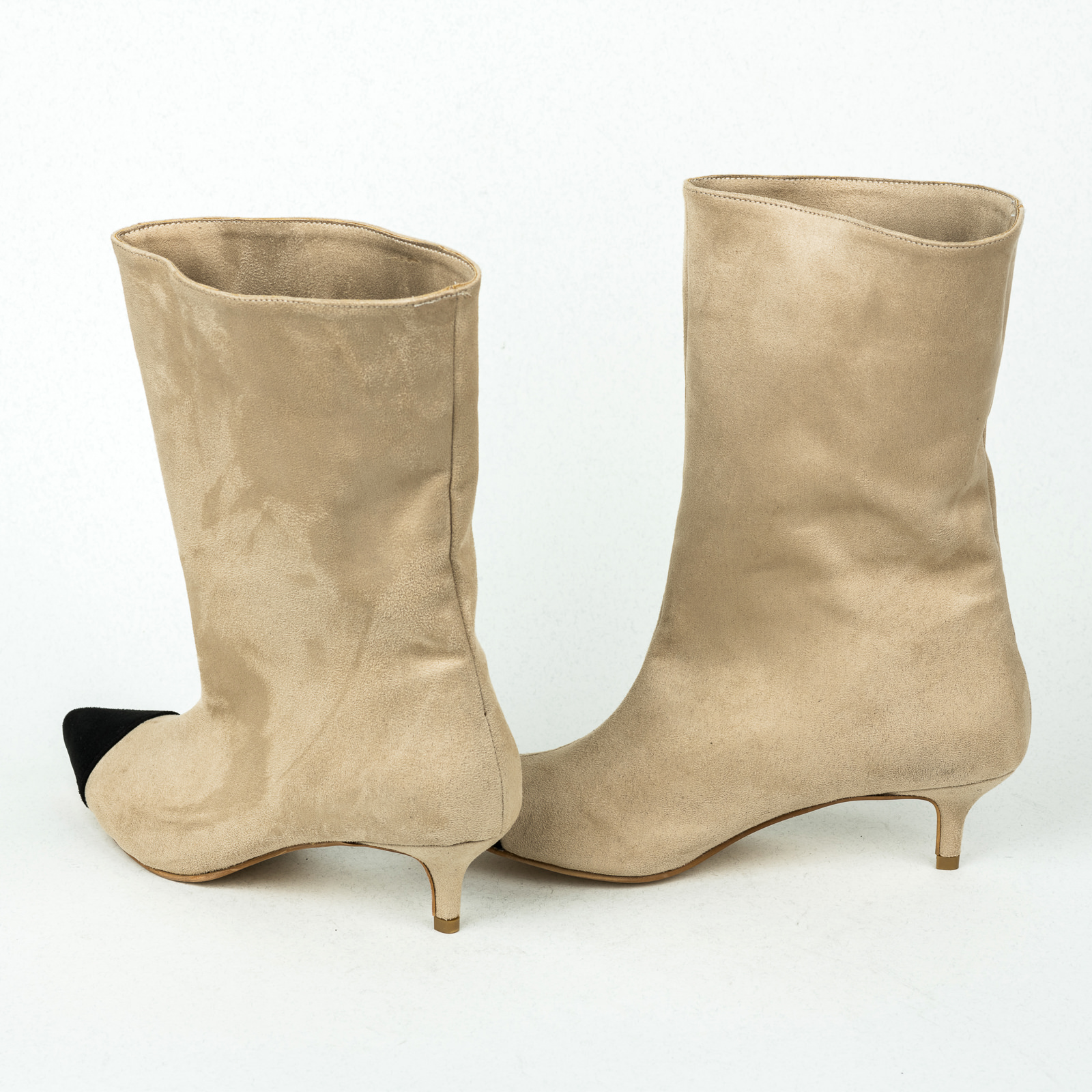 Women ankle boots B295 - BEIGE