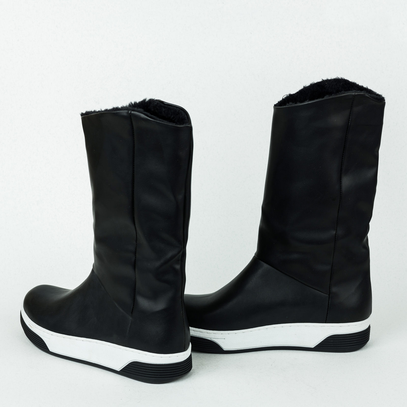 Women ankle boots B325 - BLACK