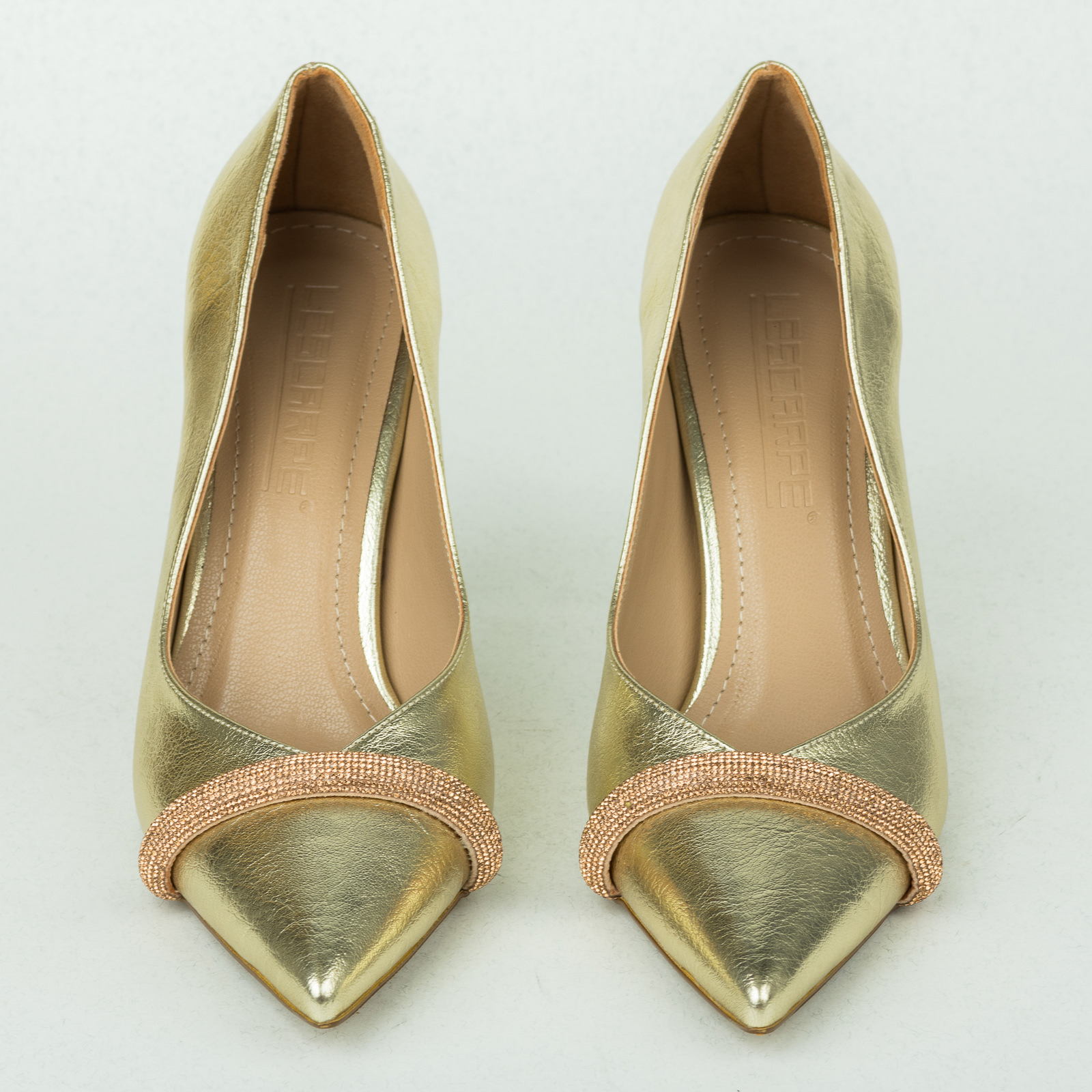 High-heels B338 - GOLD