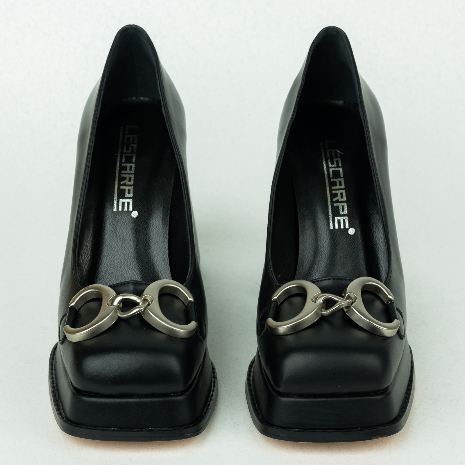 Női hétköznapi és lapos cipő B340 - FEKETE