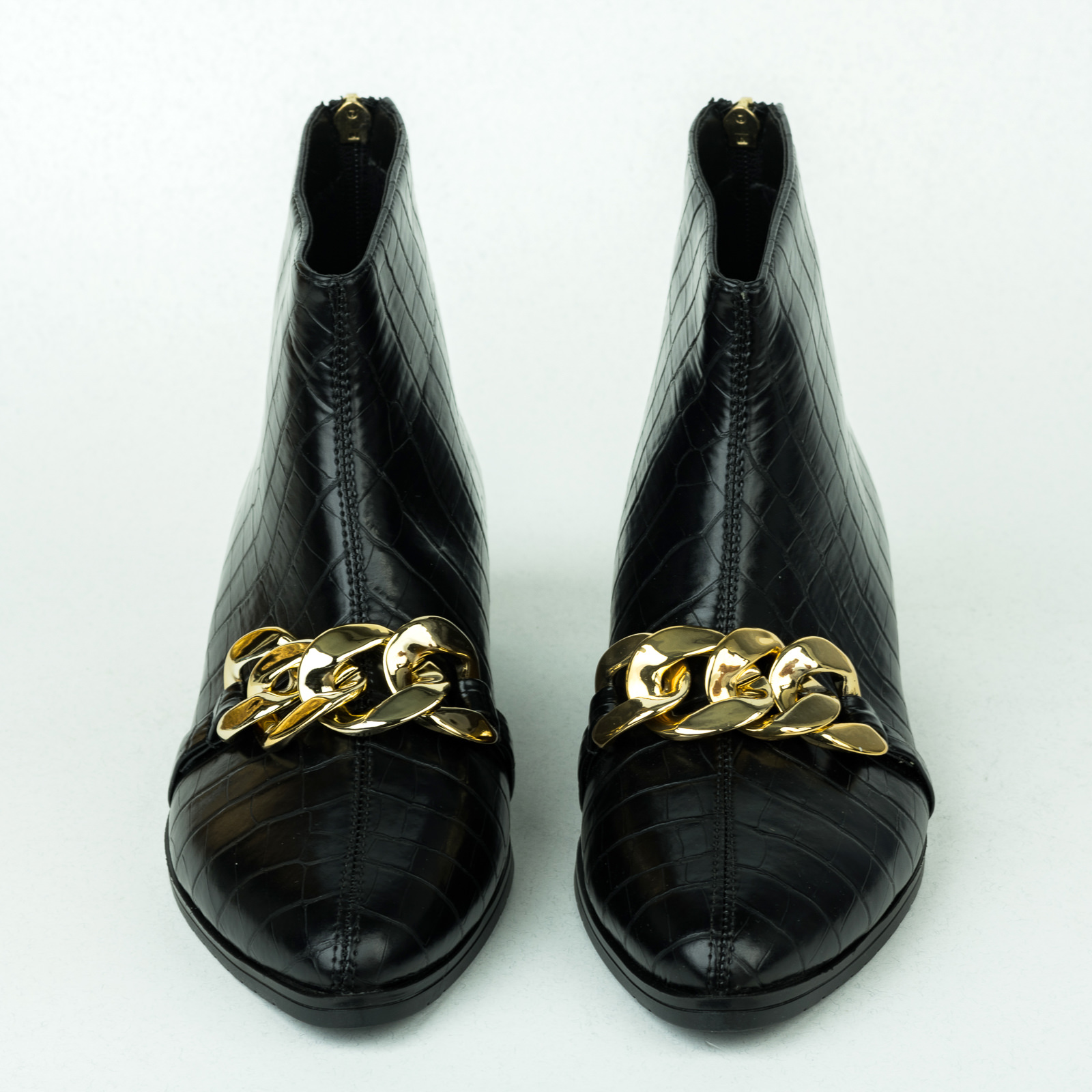 Women ankle boots B356 - BLACK