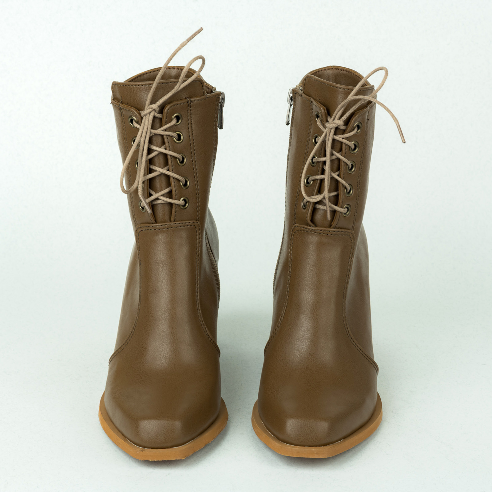 Women ankle boots B359 - BROWN