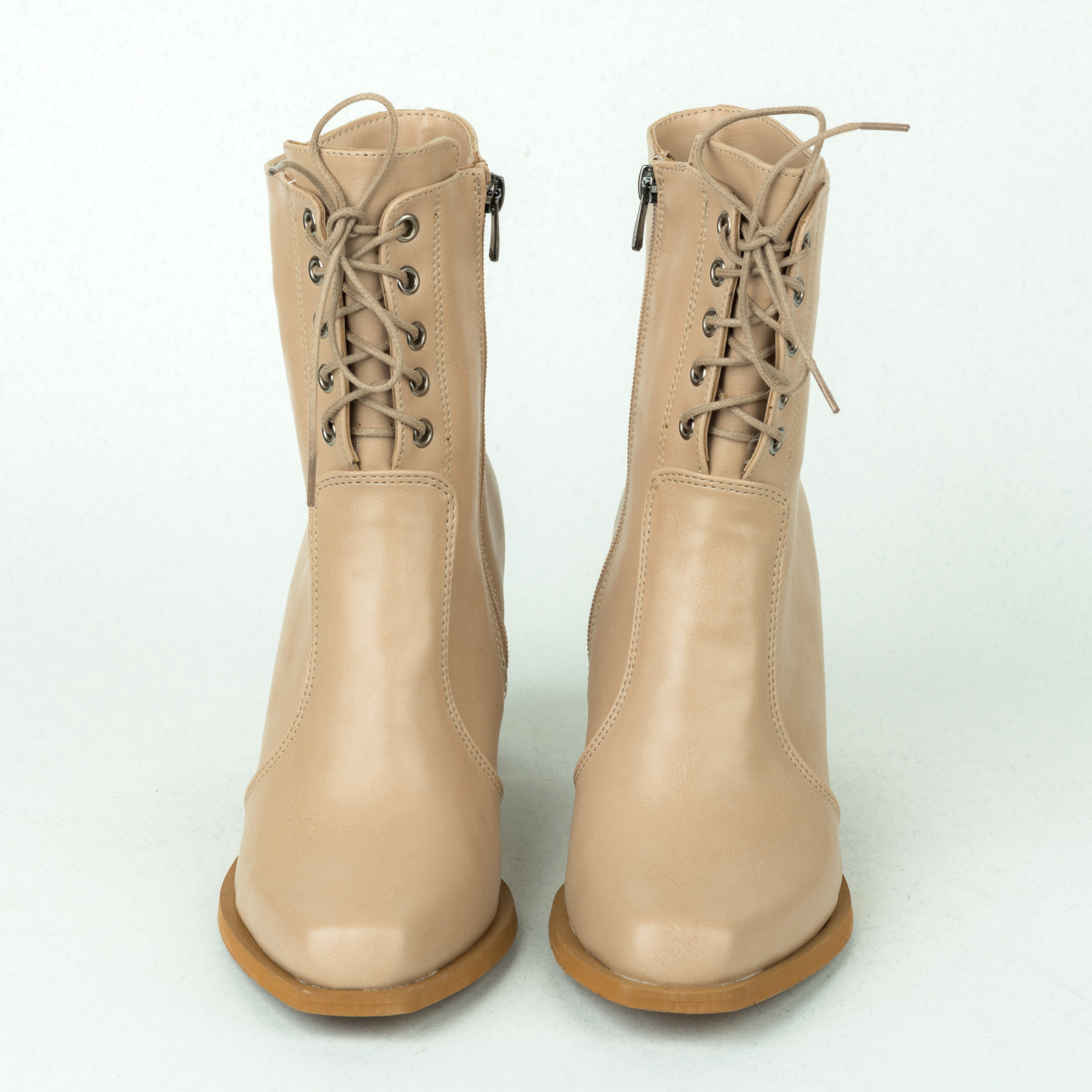 Women ankle boots B359 - BEIGE