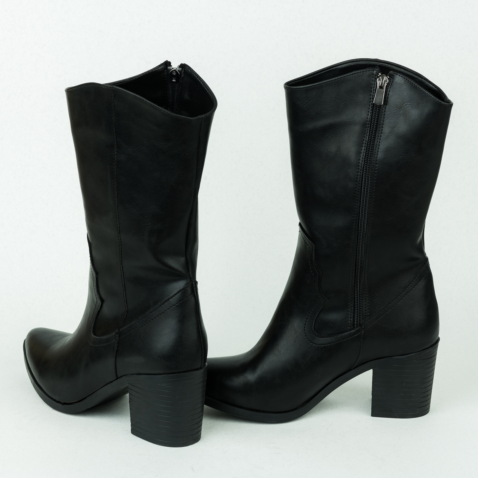 Women ankle boots B360 - BLACK