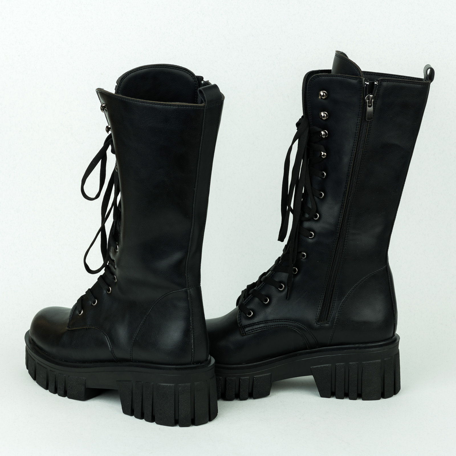 Women boots B361 - BLACK