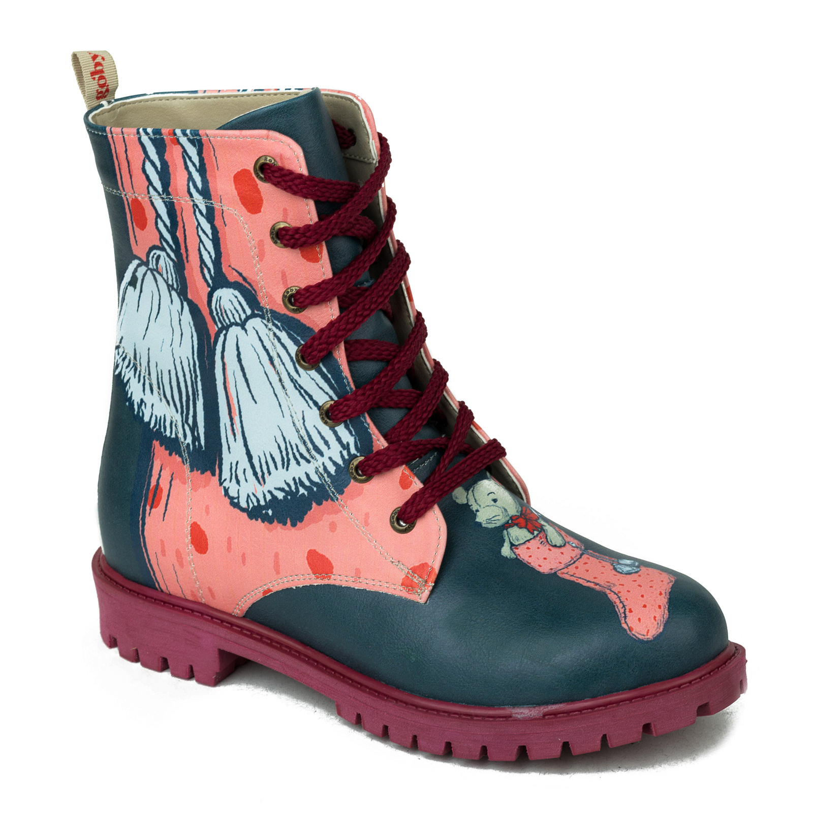Women ankle boots B362 - CORAL