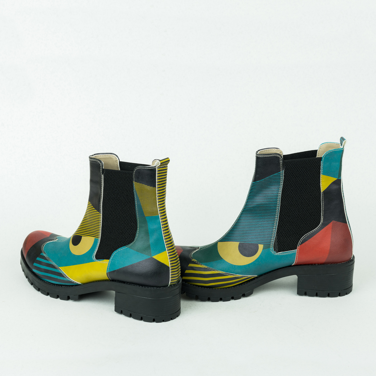 Women ankle boots B363 - BLACK