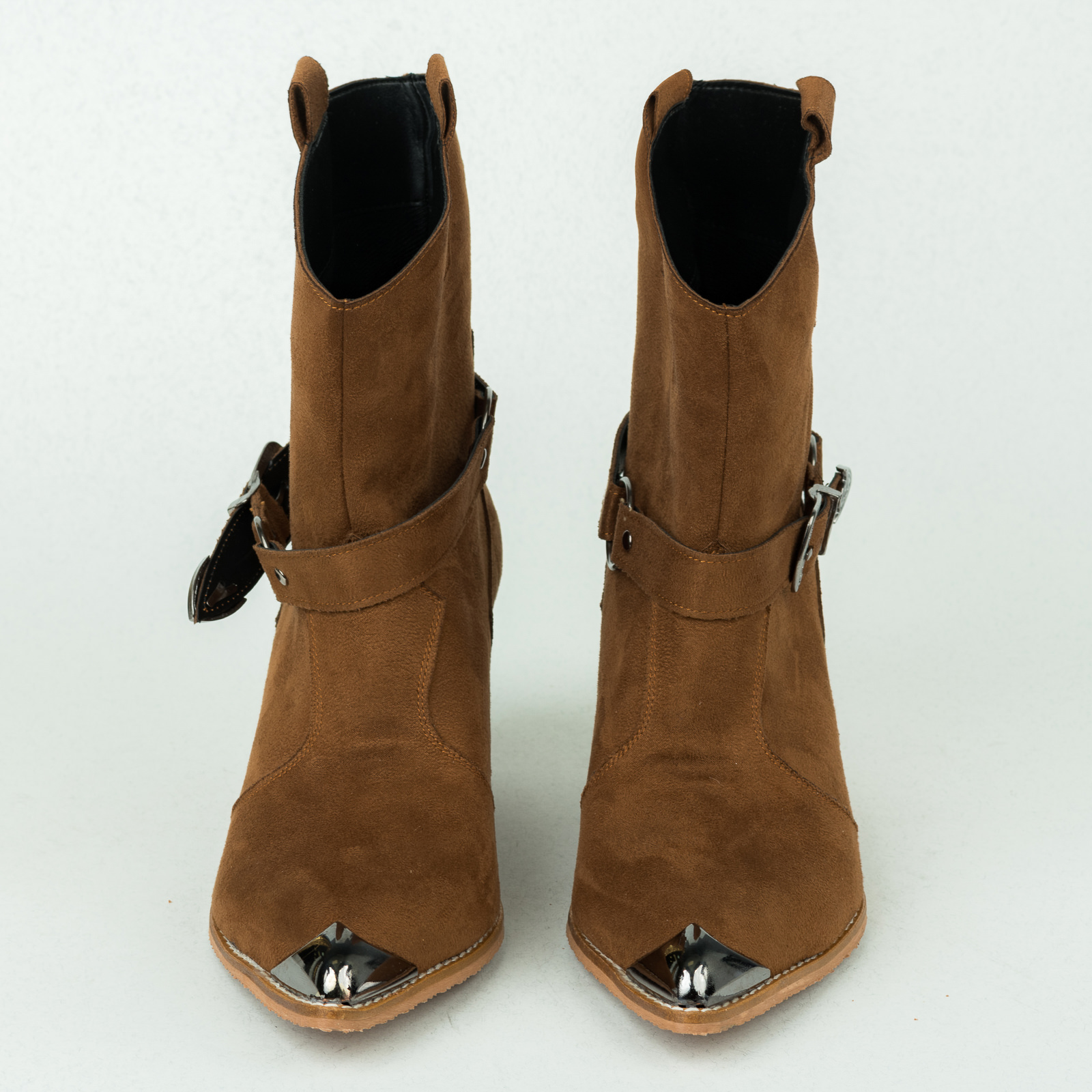 Women ankle boots B409 - CAMEL