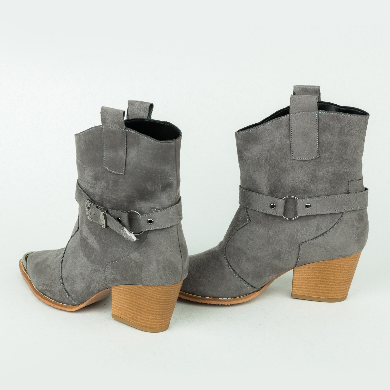 Women ankle boots B409 - GREY