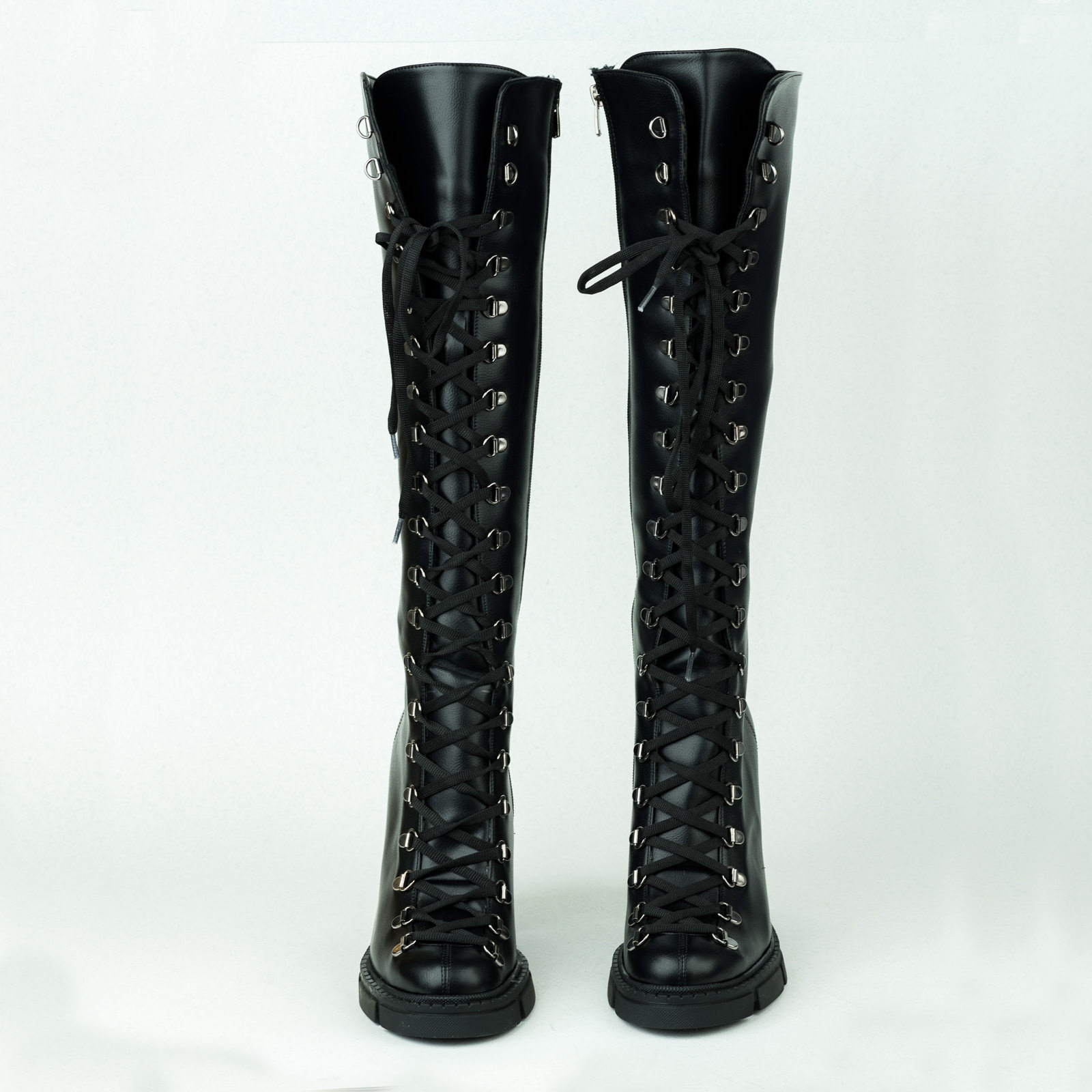 Women boots B374 - BLACK