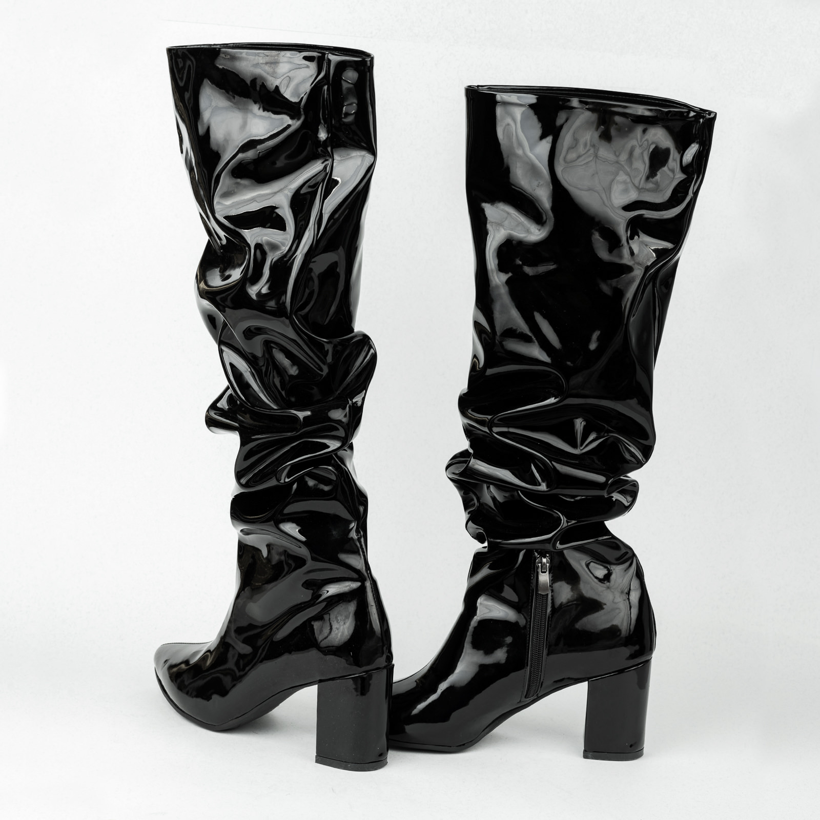 Women boots B377 - BLACK