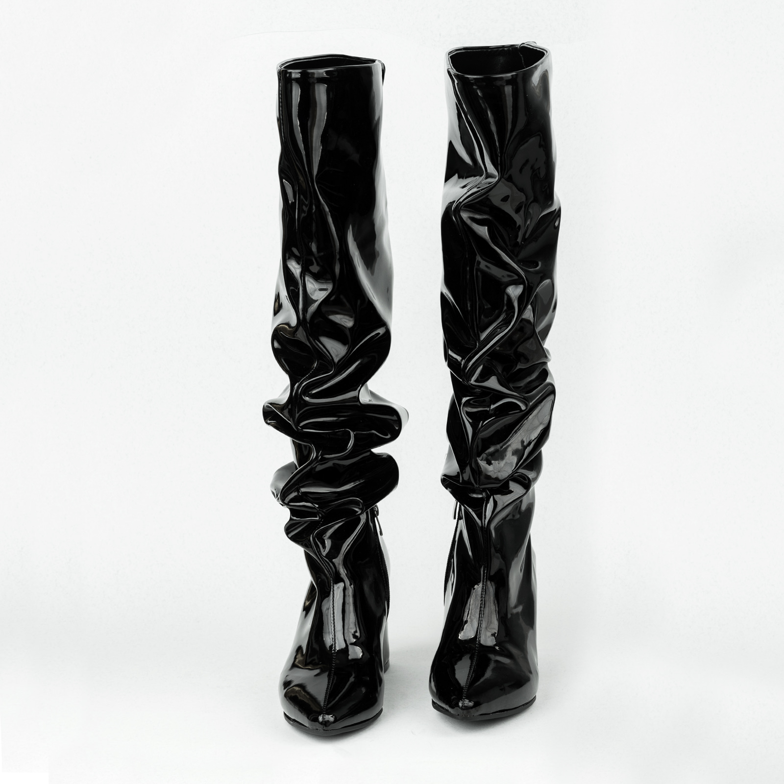 Women boots B377 - BLACK