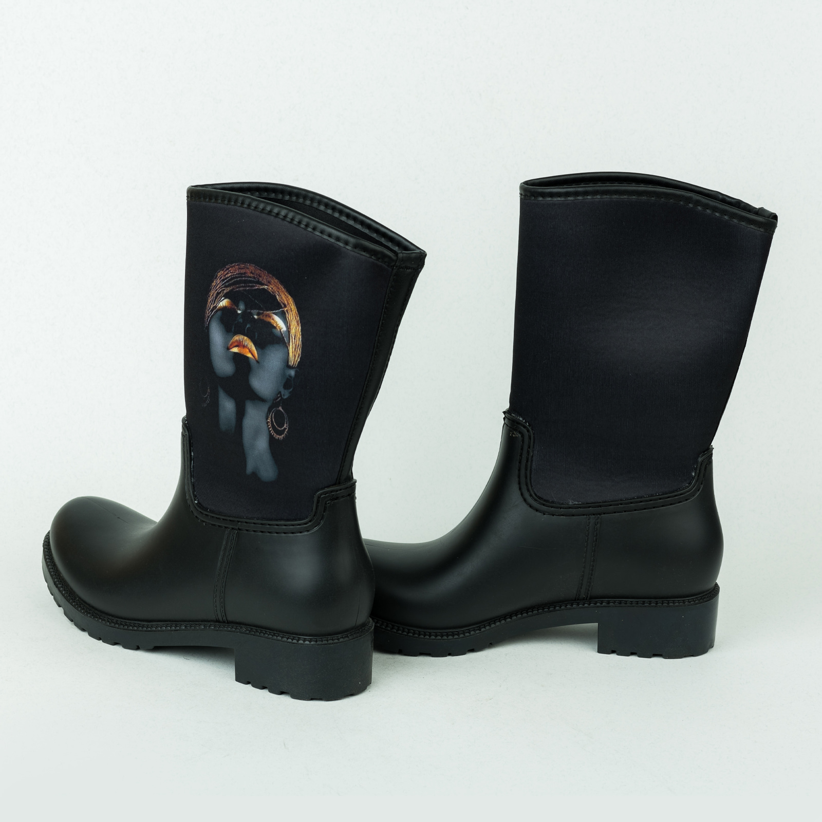Waterproof boots B380 - BLACK