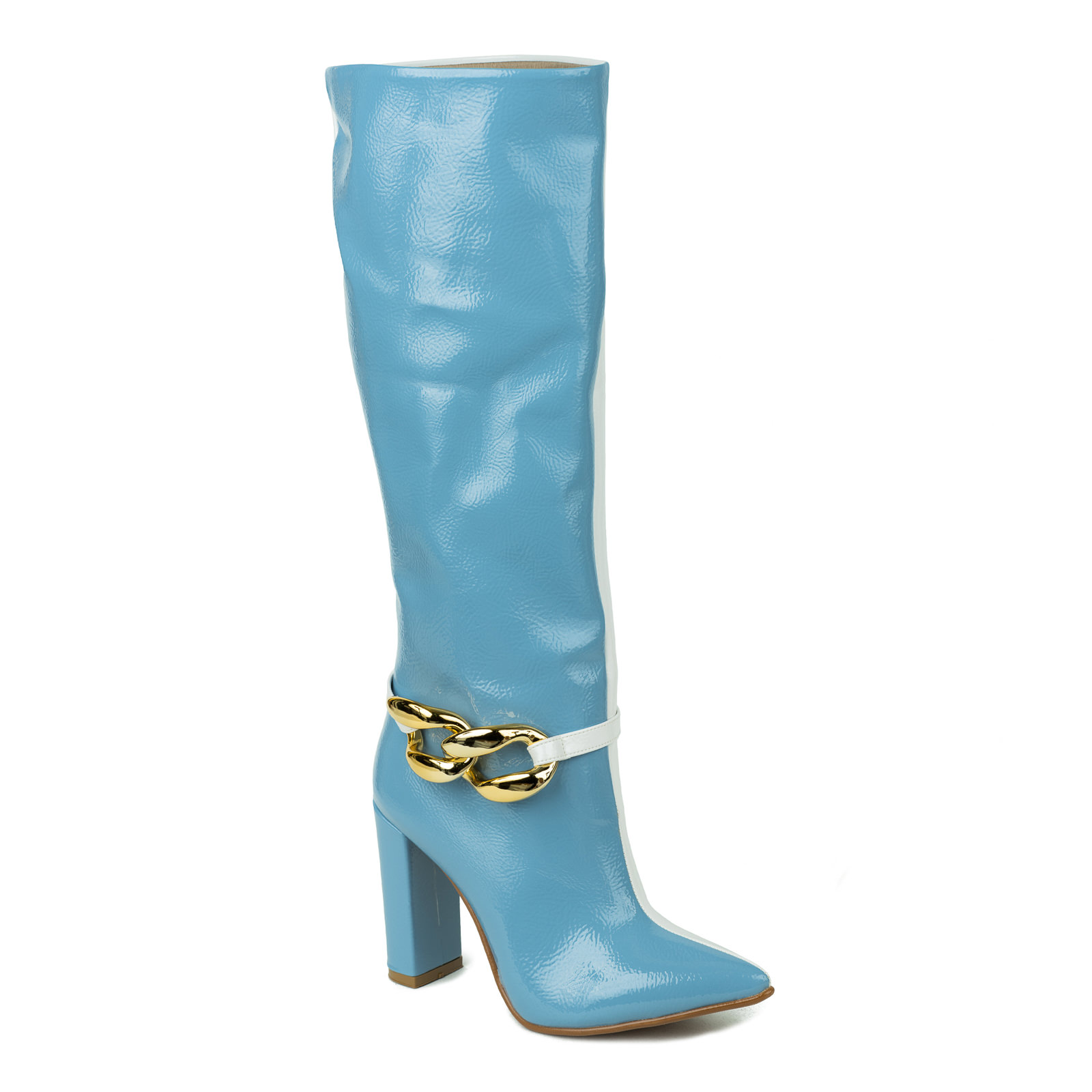 Women boots B382 - BLUE