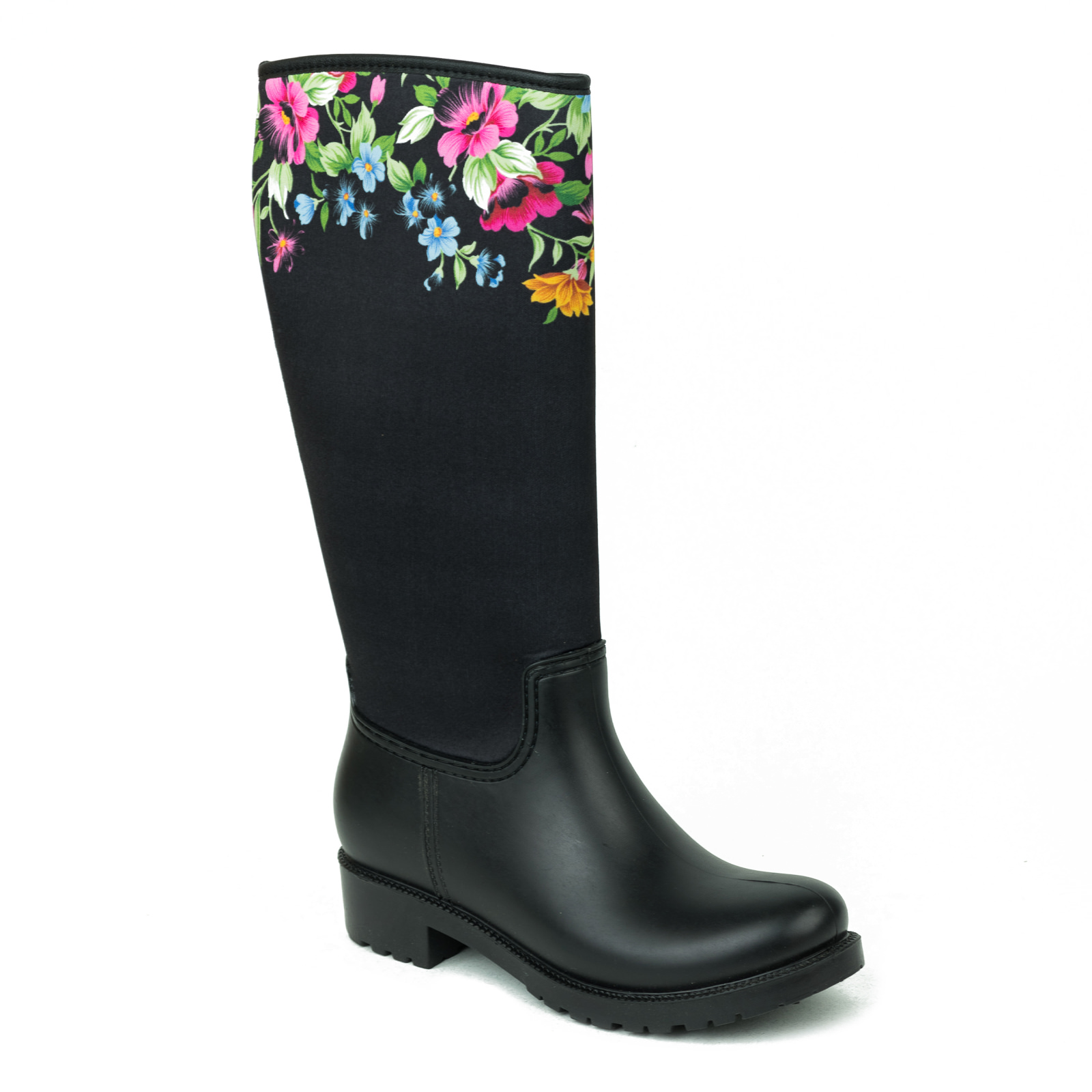 Waterproof boots B384 - BLACK