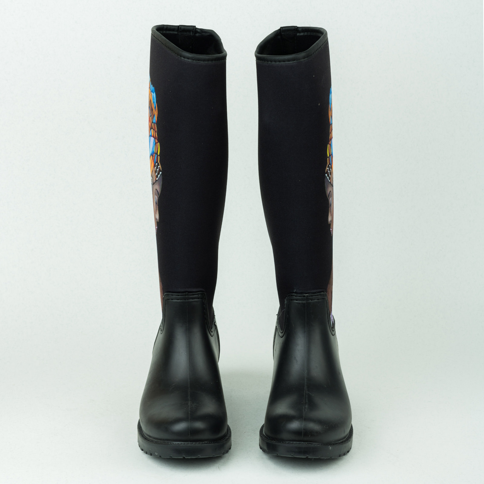 Waterproof boots B389 - BLACK