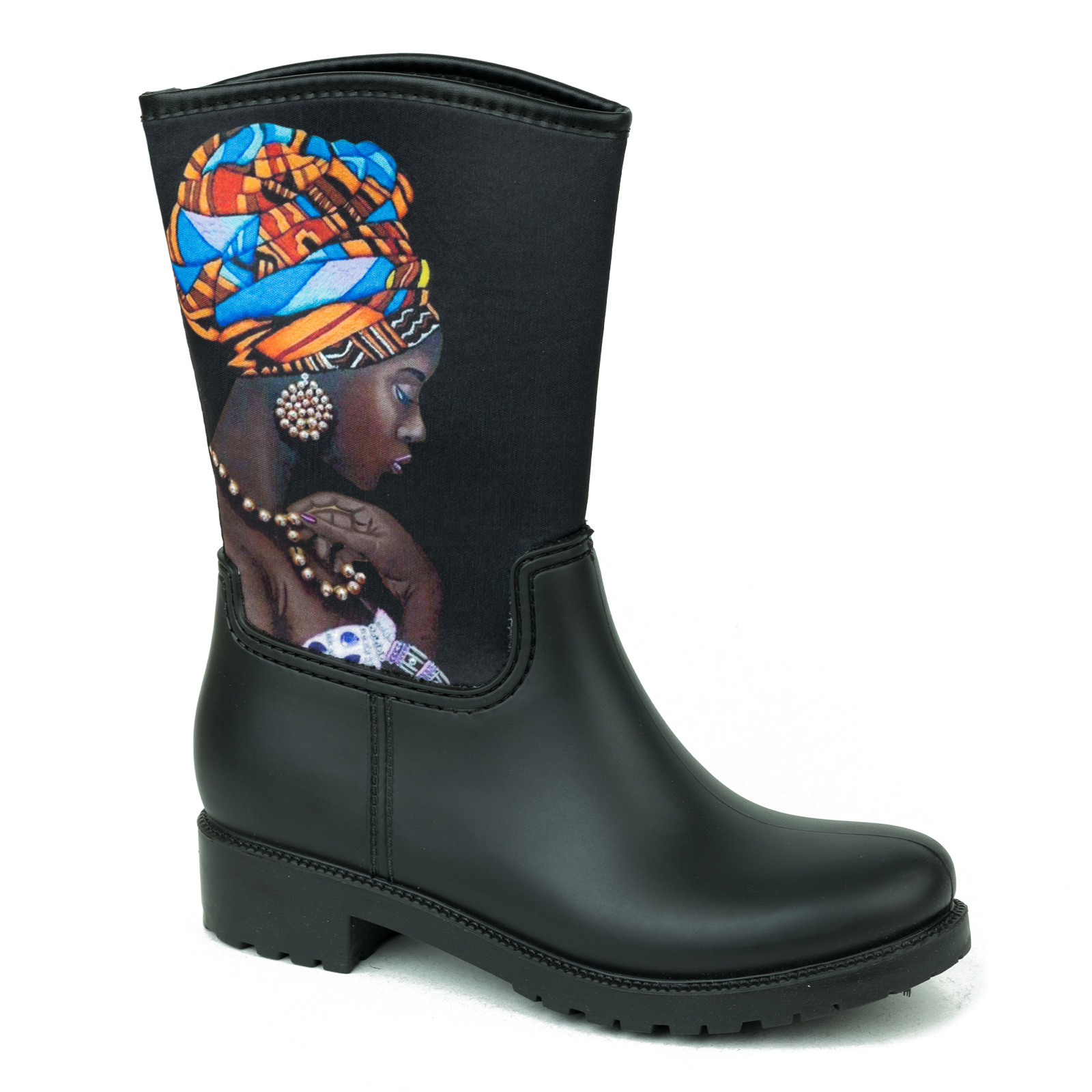 Waterproof boots B390 - BLACK